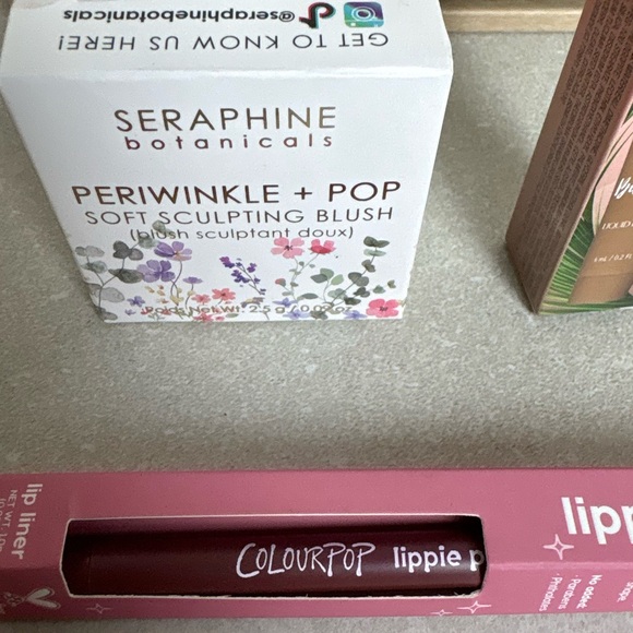 Seraphine.B Blush, Colour pop Lippie,Physician Formula liquid Bronzer Bundle - Picture 2 of 10